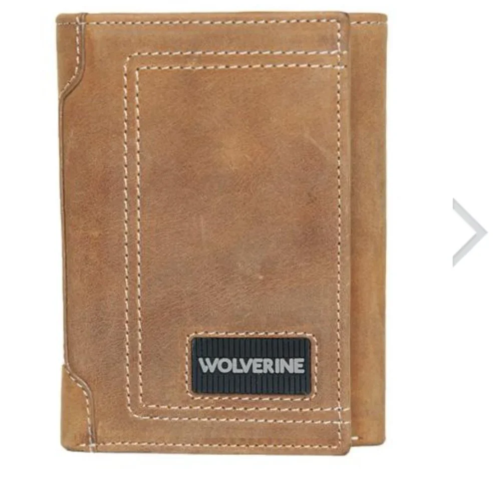 NWT Wolverine Rugged Trifold Wallet - Picture 15 of 15